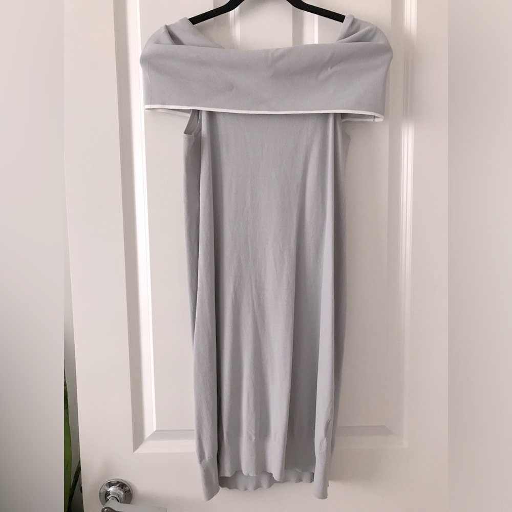 Aritzia Wilfred Free Maraschi Foldover Off the ShoulderDress